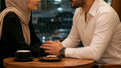 صـاحية من النـوم تـاني يـوم فرحـي علـي دنيا جديدة، لقيت جـوزي قاعد في الصـالون