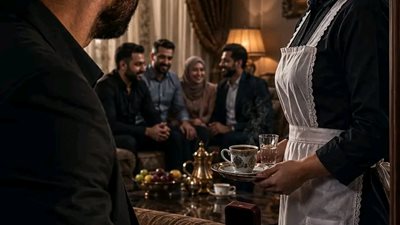 في عيد ميلادي الثالث والستين، همس ابني أمام الكعكة: