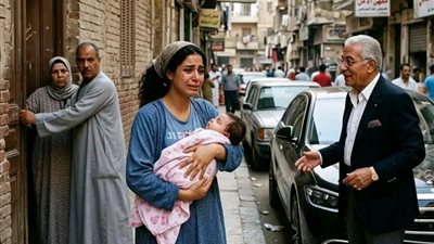بعد ما أبويا وأمي طردوني انا وبنتي الرضيعة وقالوا لي 