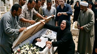 توفيت زوجة الابن وهي بتولد… لكن لما جم يرفعوا النعش،